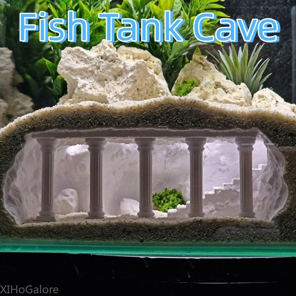 Aquarium Fish Unique - Nascondiglio per Pesci, Decorazione per Acquario,