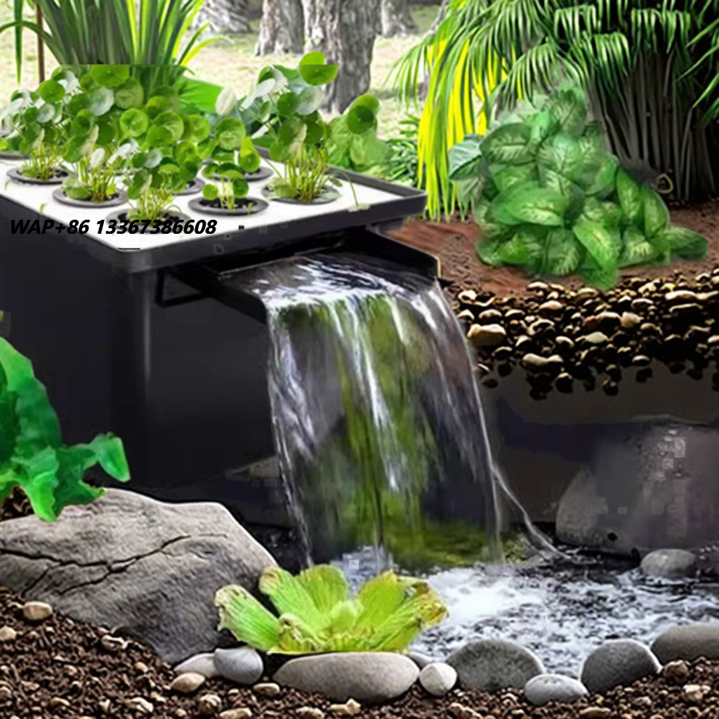Aquarium Fish Pond - Sistema di filtraggio a cascata per