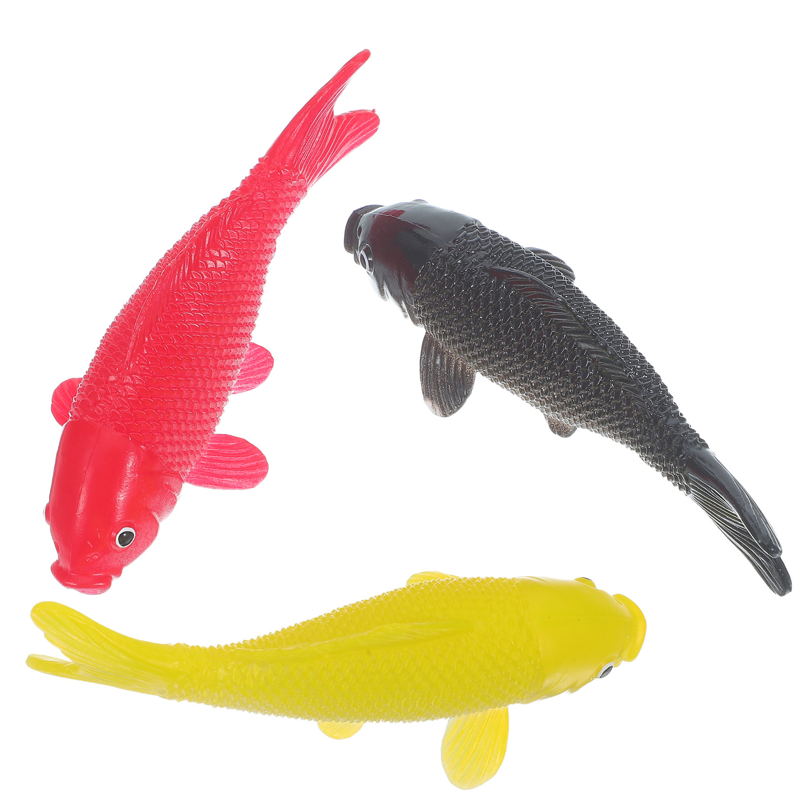 Aquarium Fish Pond - Set di 3 Statuette di Pesci