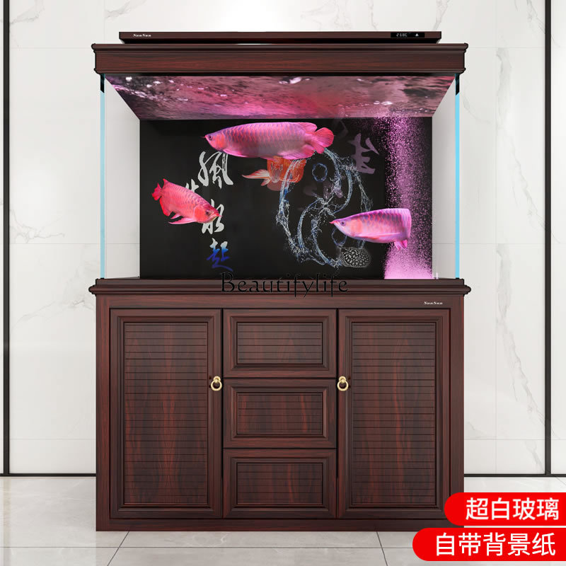 Aquarium Fish Dragon - yj9 Nuovo acquario Grande soggiorno Acquario