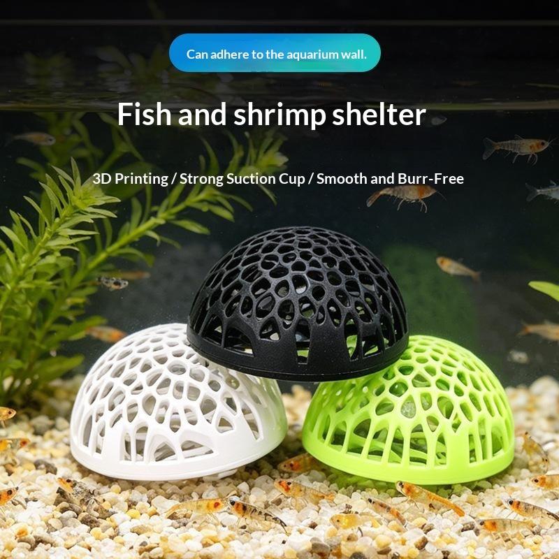 Aquarium Fish Hiding Spot - Casetta per Gamberetti da Acquario, Mini