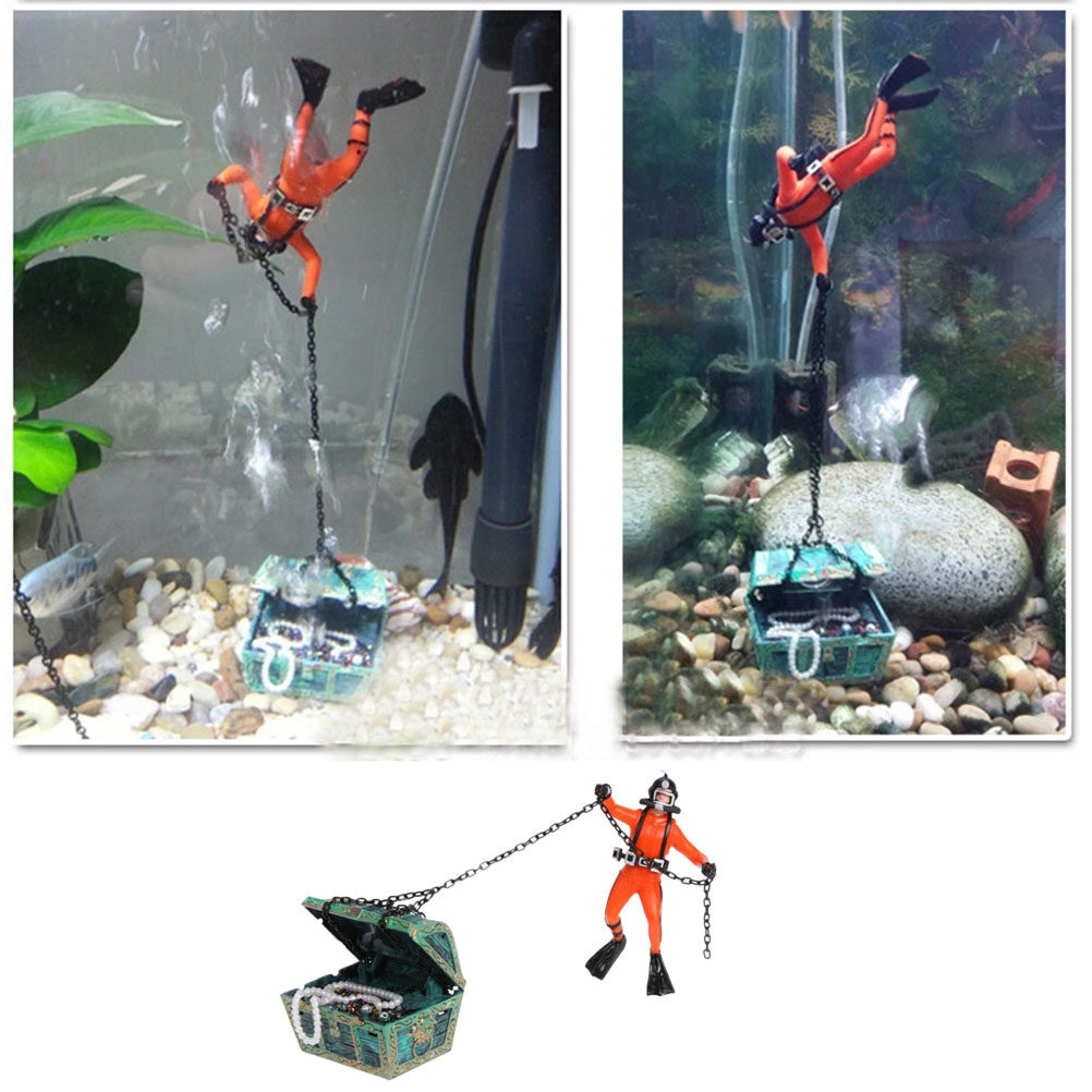 Aquarium Fish Unique - Ornamento per Acquario a Forma di