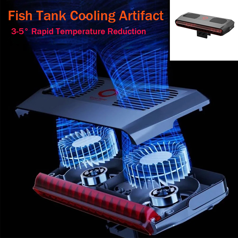Aquarium Fish Freshwater - Ventilatore per Acquario, Refrigeratore per Acqua