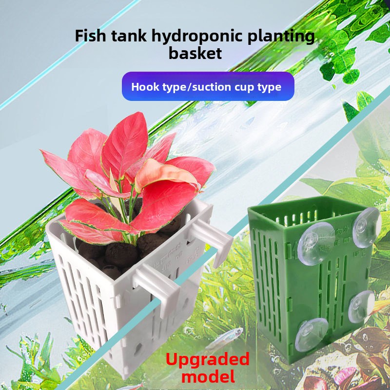 Aquarium Fish Only - Cestino da parete per idroponica 1PC