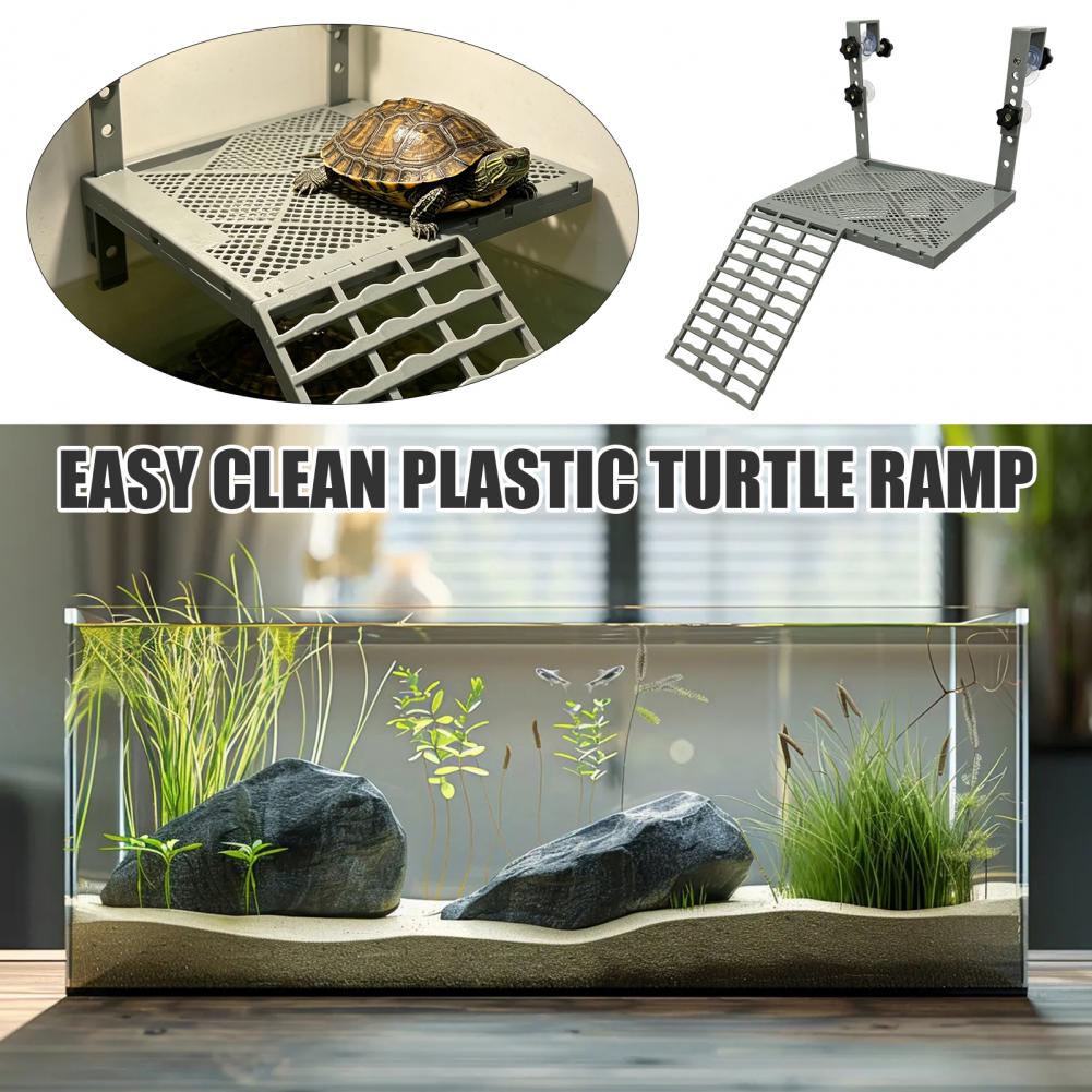 Aquarium Fish Guppy - Decorazione per Acquario, Piattaforma per Tartarughe