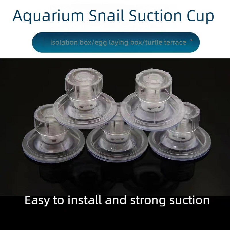 Aquarium Fish Big Size - 2 pz Ventosa Grande per Acquario,
