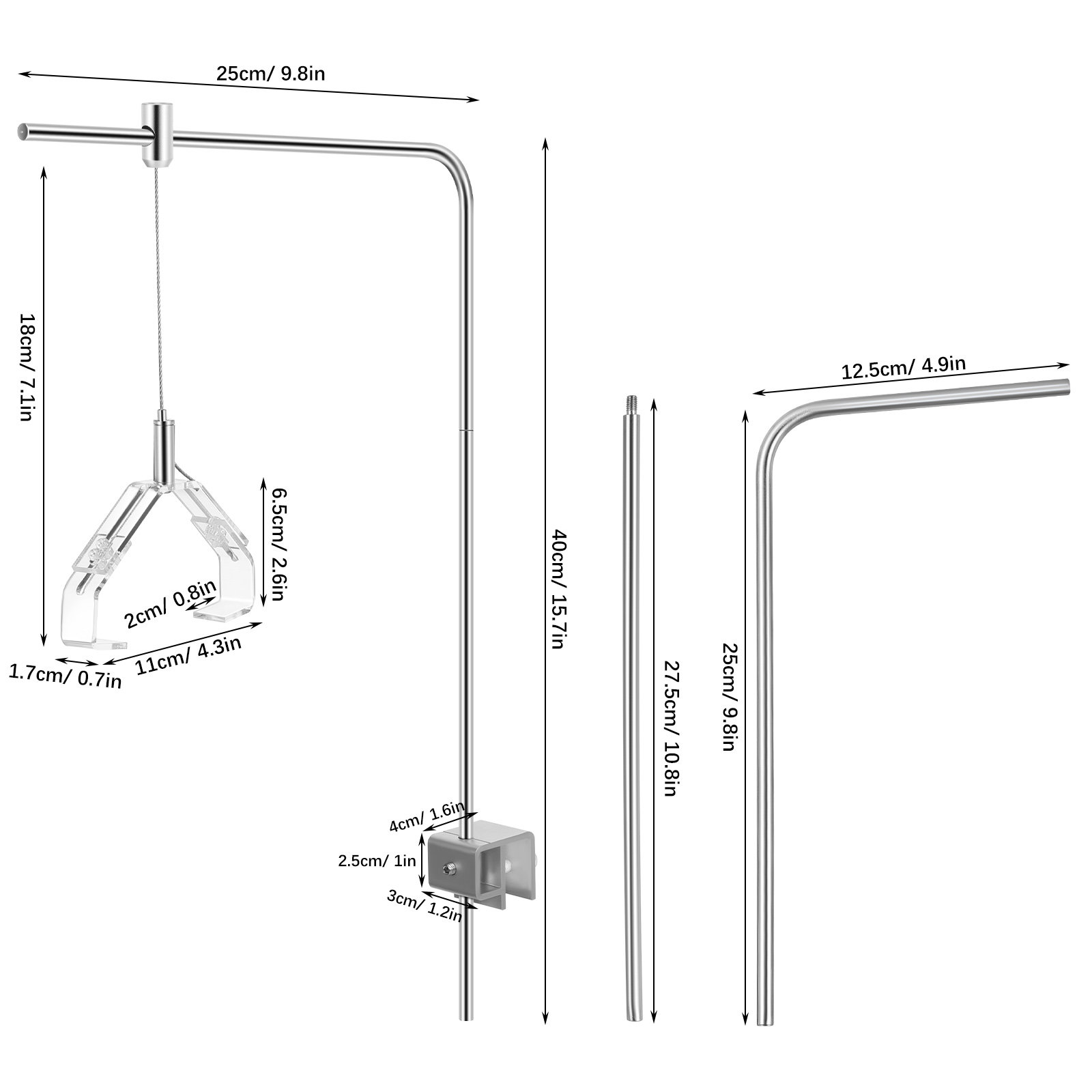 Supporto per lampada da acquar - Aquarium Fish Freshwater recensione e prezzo