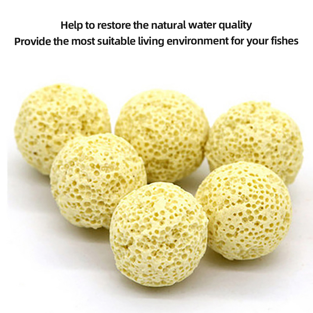 20/50/100 PCS Aquarium Filter  - Aquarium Fish Ball recensione e prezzo