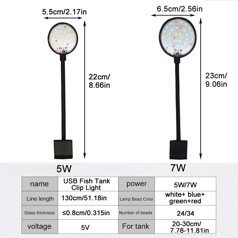 USB Acquario Lampada A LED Acq - Aquarium Fish Only recensione e prezzo