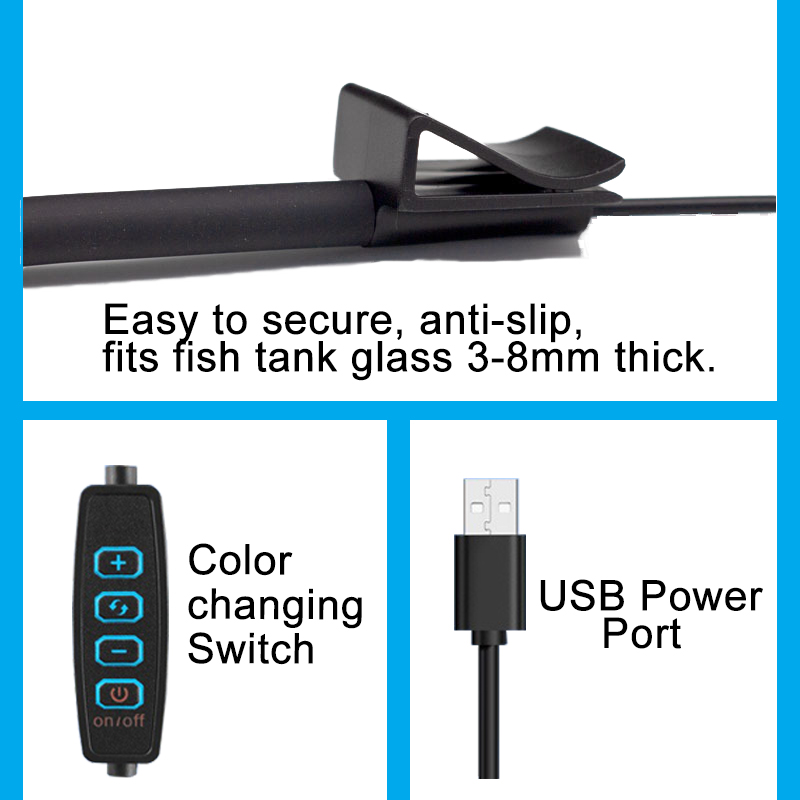 USB Acquario Lampada A LED Acq - Aquarium Fish Only recensione e prezzo