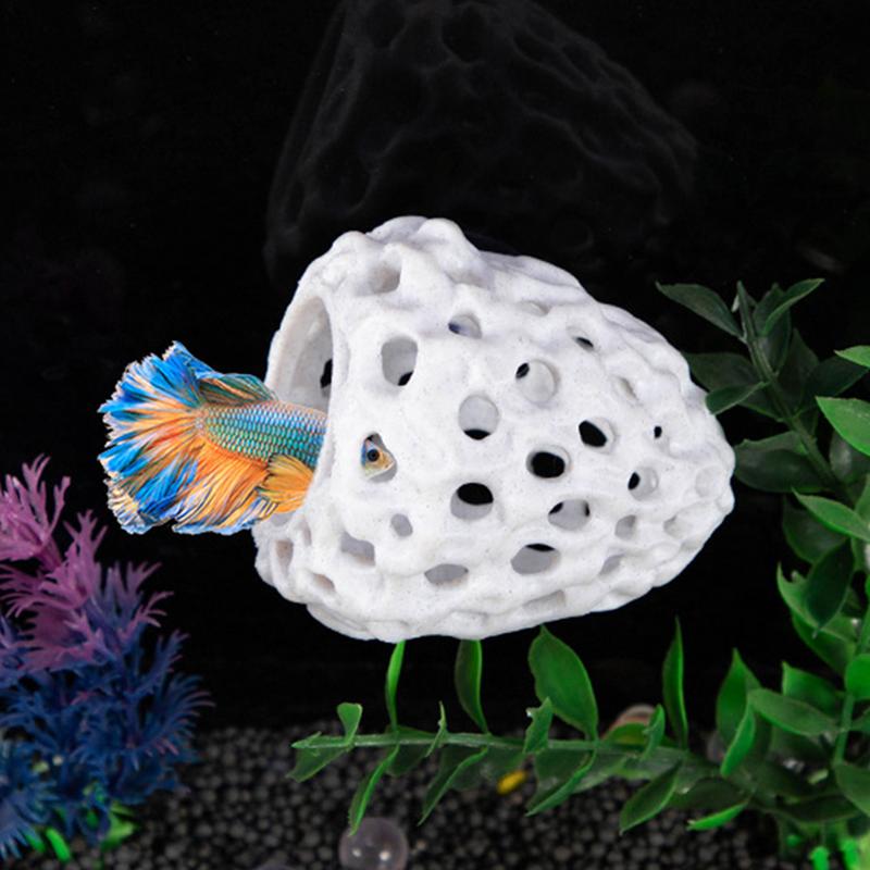 Decorazione irregolare per acq - Aquarium Fish Hiding Spot recensione e prezzo