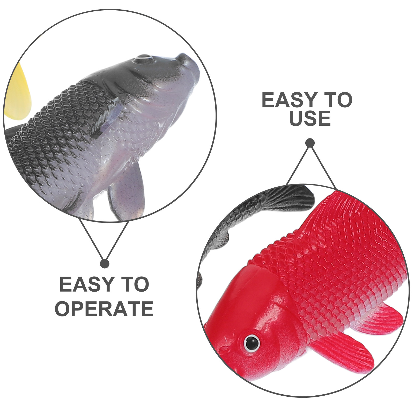 Set di 3 Statuette di Pesci Re - Aquarium Fish Pond recensione e prezzo