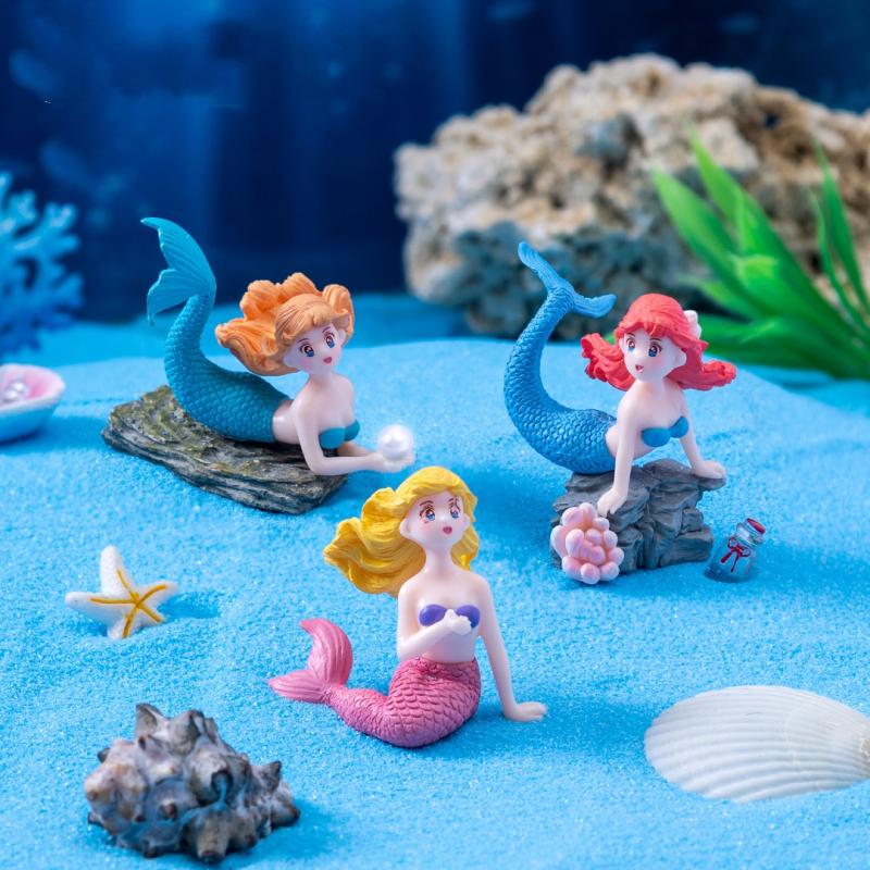 Set di 4 Ornamenti in Plastica - Aquarium Fish Only recensione e prezzo