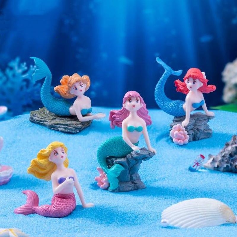 Set di 4 Ornamenti in Plastica - Aquarium Fish Only recensione e prezzo