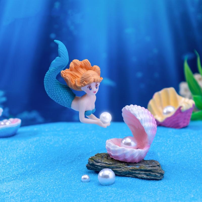 Set di 4 Ornamenti in Plastica - Aquarium Fish Only recensione e prezzo