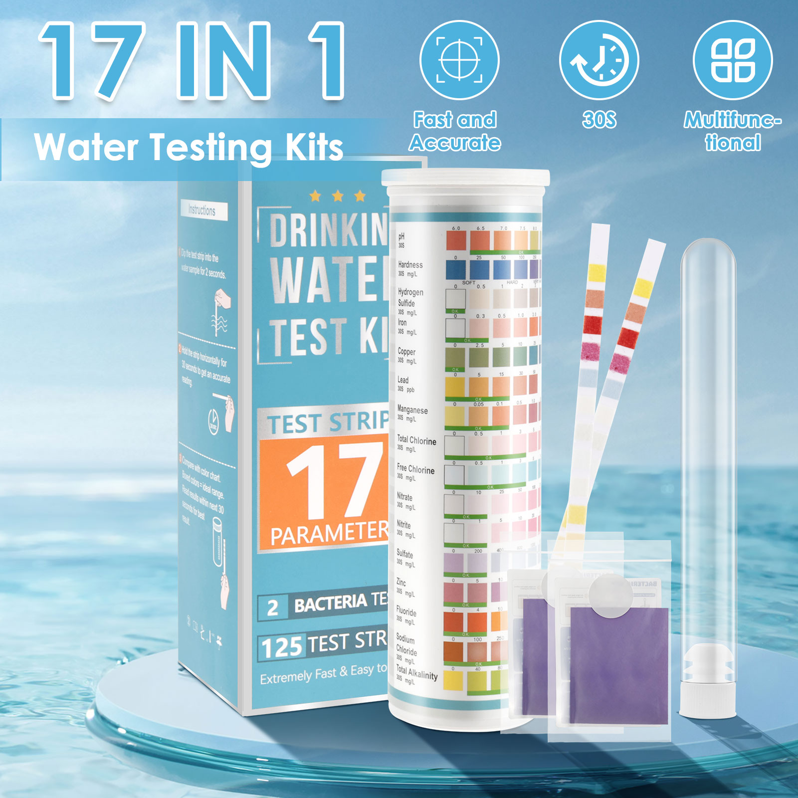 5-17 in 1 Strisce reattive per - Aquarium Fish Freshwater recensione e prezzo