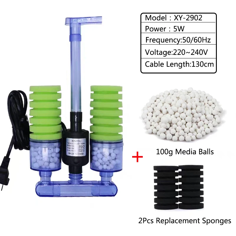 Filtro per acquario con pompa  - Aquarium Fish Ball recensione e prezzo
